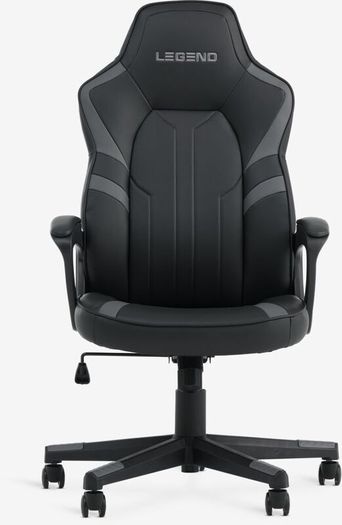 Office/Gaming Chair | Black faux leather | Brand new