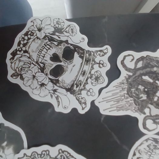 30x Gothic/Tattoo Stickers