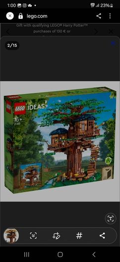 Brand new never opened lego treehouse