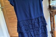 Blue Vera Mont dress