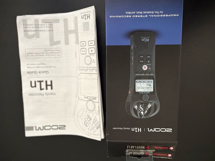 Zoom h1n handy recorder