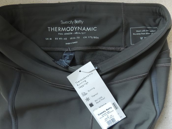 Sweaty Betty Thermodynamic Leggins - new with tags, size M (12, 40-42)