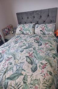 Double Ottoman bed with Memory Foam Mattress