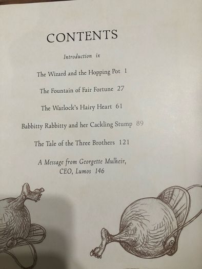 The Tales of Beedle the Bard book by J.K. Rowling brand new