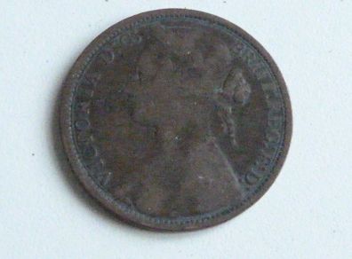 English penny 1874H