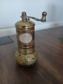 Vintage pepper grinder