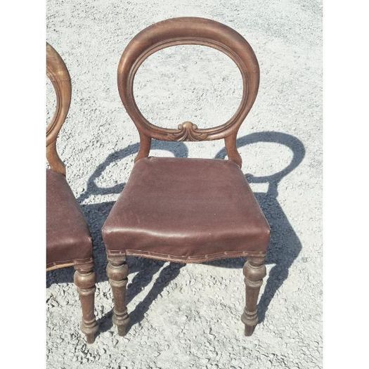 Balloon Back Chairs Pair KAS1307