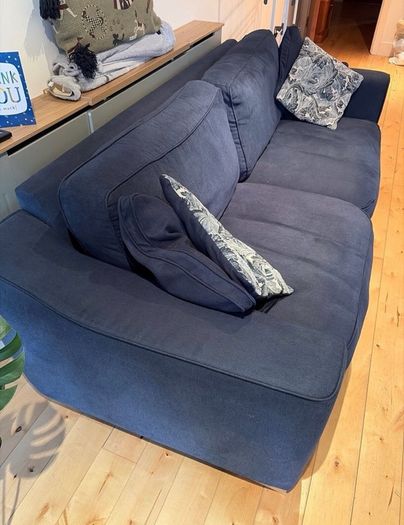 navy couch