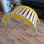 Wooden Montessori 4 in 1 Set Rocker, Slide, Climber & Table (Yellow) Image 5