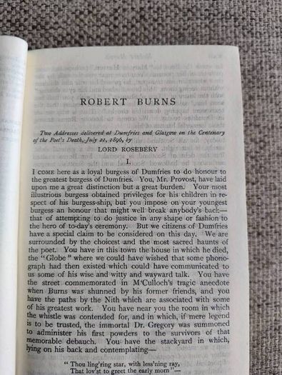 The Complete Poetical Works of Thomas Burns hardback in very good condition circa 1960's FREE STANDARD POSTAGE INCLUDED
