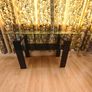 Modern Glass Console Table Hall Table Image 2