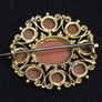 Antique Chinese Export 18ct Gold Carved Coral Brooch | Possibly Late Qing / Early Republic | Tested Image 2