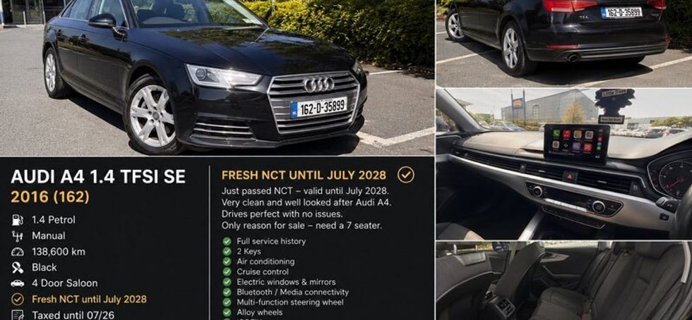 Audi A4 1.4 Tsfi Nct July 2028