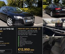 Audi A4 1.4 Tsfi Nct July 2028