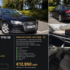 Audi A4 1.4 Tsfi Nct July 2028