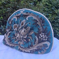 Stunning Victorian Beaded Needlepoint Tea Cosy (Circa 1850)