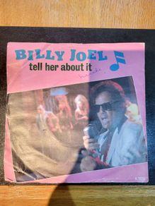Billy Joel Tell Her About It Easy Money picture sleeve 7 inch vinyl