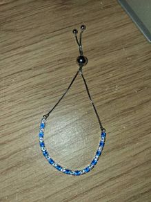 bracelet blue and silver new