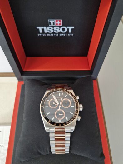 Tissot Chronograph - Black / Rose Gold