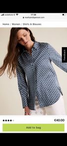 M& S ladies blouse/shirt size 20 brand new!