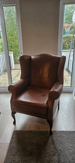 Arm Chair Laura Ashley Antique Leather