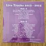 One Direction "Live Tracks 2012 - 2015" Sealed Vinyl Album Image 2