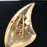 Vintage 9ct yellow gold earrings Image 3