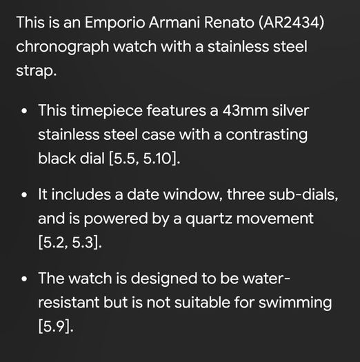 Armani Watch