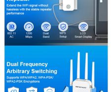 Wifi extender-booster