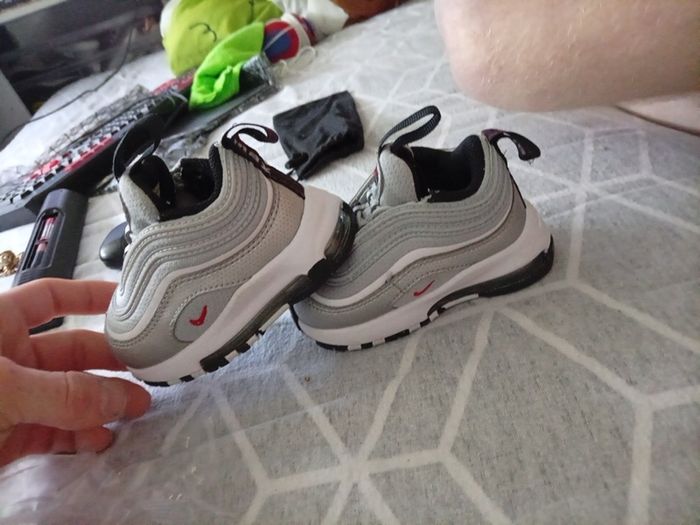 baby air max 97 silver  brand new