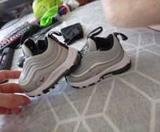 baby air max 97 silver  brand new