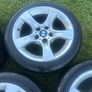 BMW 17" alloys with Goodyear eagle F1 tyres Image 5