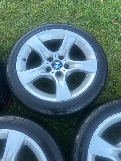 BMW 17" alloys with Goodyear eagle F1 tyres