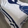 King size handmade Tottenham Hotspur crochet blanket Image 2
