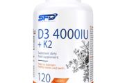 Vitamin D3 4000 IU + K2 Food Supplement