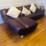 L Shaped Leather Couch Image 2
