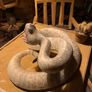 Stuffed diamond back rattle snake Image 2