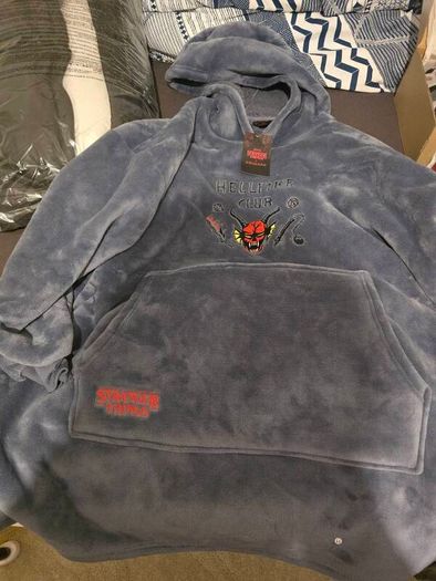 large extra large penneys primark blue grey house hoodie