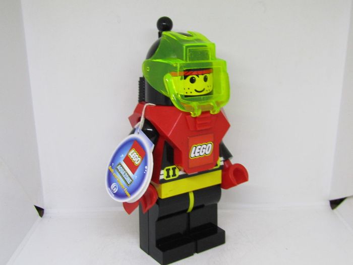 Very Rare Vintage Lego Grosvenor Aquazone Divers Red And Black Large Figure 27cm High 12" Tall Lego Bubble Bath Bath Foam Still Full Condition Very Good Original Condition As Pictured Never Used From Old Stock Height 27cm Lego Tag Is Still On The Figure Y