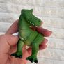 Rex Dinosaur Disney Cake Topper Figure Toy Story approx. 7 cm. Used Please see photos Image 9