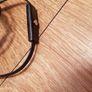 Ultra Max tangle free flat cable earphones with microphone - Black Image 3
