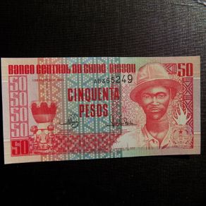 Guinea-Bissau.1990.50 Pesos.Uncirculated Banknote.