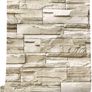 NEW SALE | Stone Brick Wallpaper Peel and Stick 3D Effect Blocks Vintage Brick Faux Textured Self-Adhesive Wallpaper Kitchen Cabinets Backsplash Fireplace Laundry Image 2