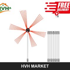 8m Flexible Chimney Cleaning Rod Kit