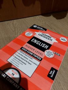 English Leaving Cert Higher Level EDCO Exam Papers 2025