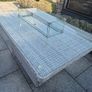Beautiful, barely used, rattan fire pit table. Image 4