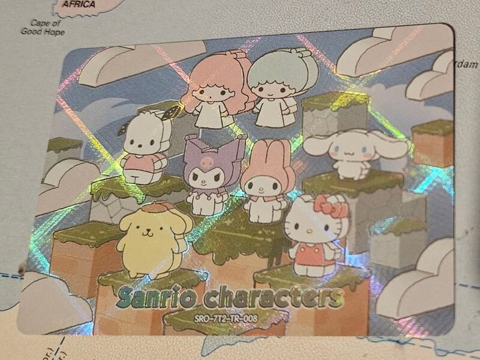 Sanrio Collectible Character Family Card
