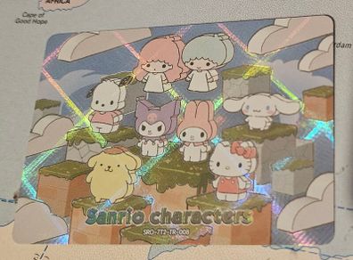 Sanrio Collectible Character Family Card