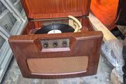 antique record player