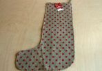 Jute Christmas Stocking 54 cm